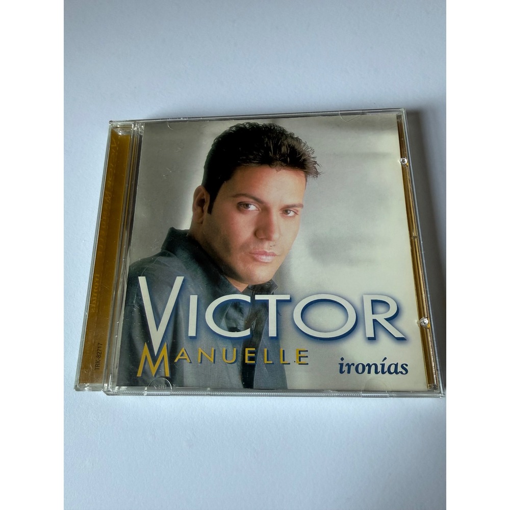 Victor Manuelle Ironias CD 1998 Sony Discos Latin Salsa Se me Rompe el Alma